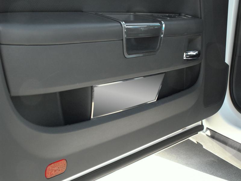 Blank Stainless Door Panel Cover 08-14 Dodge Challenger - Click Image to Close